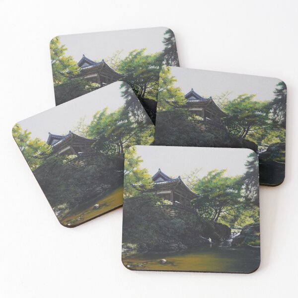 Item preview, Tranquil Korean Pavilion at Choganjeong, Yecheon designed and sold by HaedamArt.