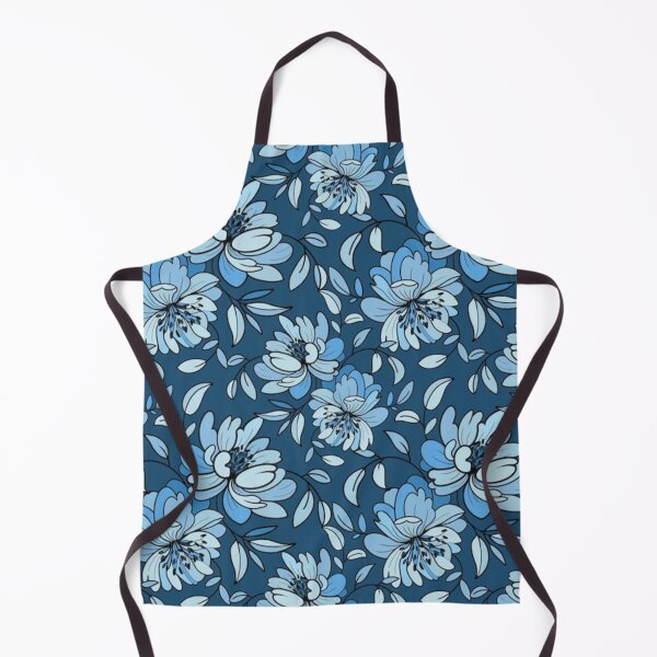 Item preview, blue flowers designed and sold by pksart1.