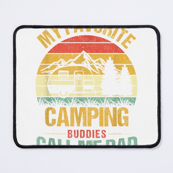 Item preview, My Favorite Camping Buddies Call Me Dad Vintage Fathers Day T-Shirt designed and sold by KTY-NUSS.