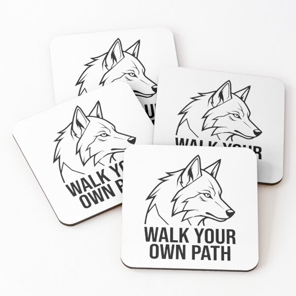 Item preview, Lone Wolf Shirt – Walk Your Own Path Anime Inspired Graphic Tee designed and sold by AD-NOVA!!!.