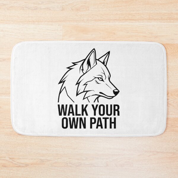 Item preview, Lone Wolf Shirt – Walk Your Own Path Anime Inspired Graphic Tee designed and sold by AD-NOVA!!!.