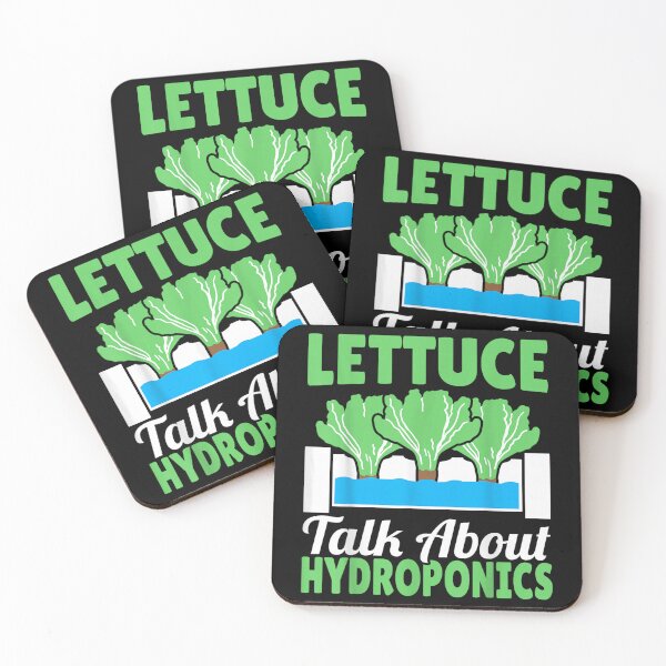 Item preview, Aquaponics Lettuce Talk About Hydroponics designed and sold by goombi-creative.