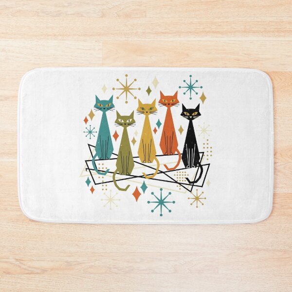 Item preview, Mid Century Atomic Cat designed and sold by Lbeck1869.