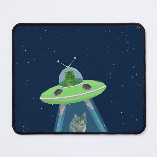 Item preview, Alien Cat Abduction designed and sold by JayCee19.