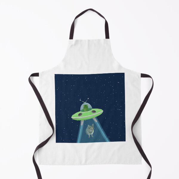 Item preview, Alien Cat Abduction designed and sold by JayCee19.