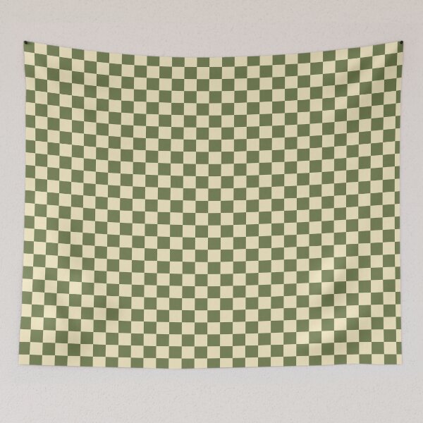 Item preview, Moss Green and Buttercream Checkered Phone Case | Gift for Bridesmaid | Minimalist Moss Checkerboard Journal | Gift for Students | Cute Buttercream and Green Checkers Tote Bag designed and sold by VivaFy.