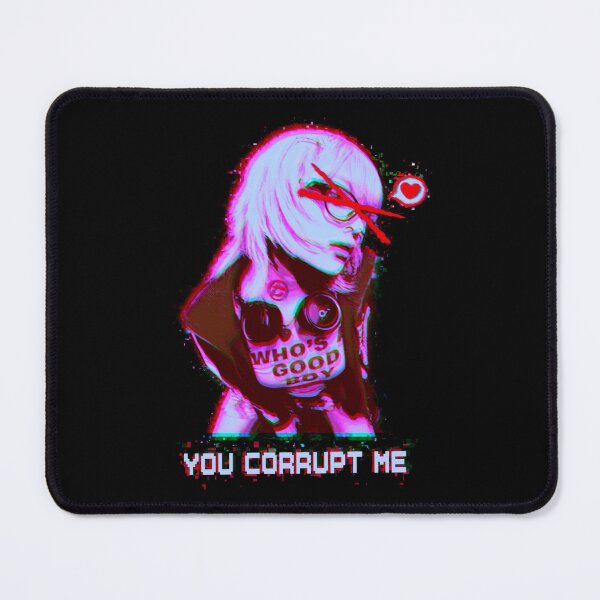 Item preview, Copy of Copy of Copy of Cyber Grunge Glitch Girl Blue-Pink - Y2K Streetwear Aesthetics designed and sold by SoftPanicStudio.
