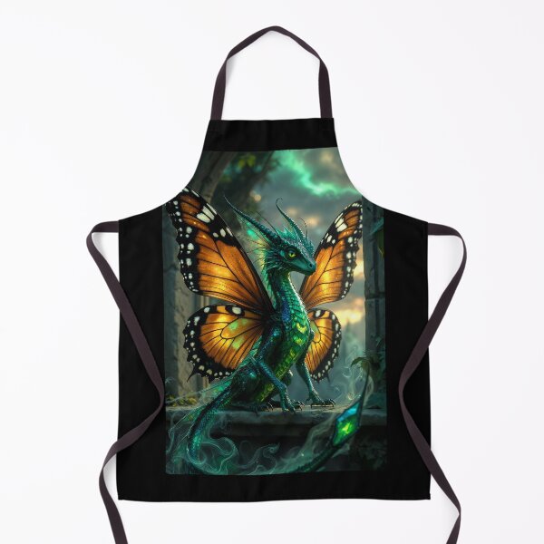Item preview, Emerald Monarch | Butterfly Dragon Fantasy Art designed and sold by Stubblejumper Artworks.