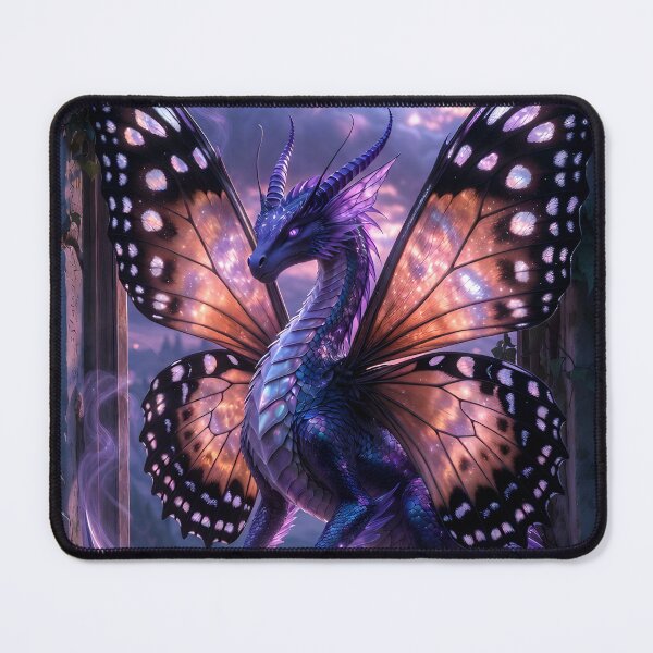 Item preview, Vesperwing | Celestial Butterfly Dragon Fantasy Art designed and sold by Stubblejumper Artworks.