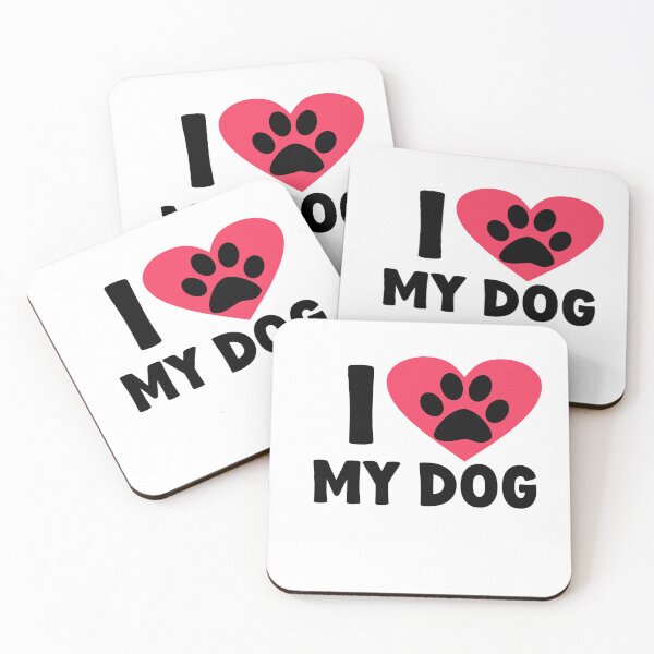 Item preview, I love my dog designed and sold by HyperHoosier.