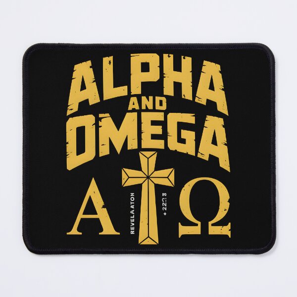 Item preview, Alpha and Omega - Revelation 22:13 Faith Based Graphic Tee designed and sold by ForgedByFaith.