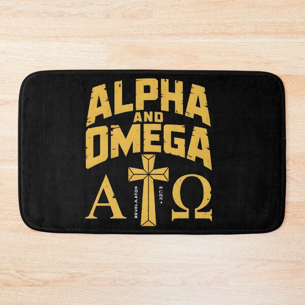 Item preview, Alpha and Omega - Revelation 22:13 Faith Based Graphic Tee designed and sold by ForgedByFaith.