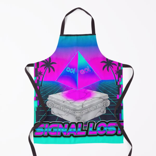 Item preview, Neon Dial-Up Pyramid: VHS Vaporwave Memory designed and sold by A E S T H E T A T A G.