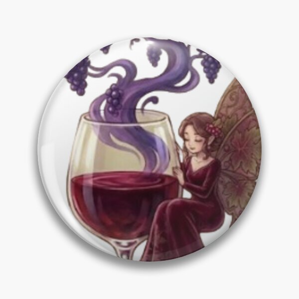 Item preview, Cute Red Wine Fairy Aesthetic designed and sold by Pure Art .