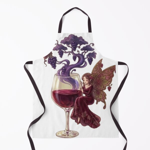 Item preview, Cute Red Wine Fairy Aesthetic designed and sold by Pure Art .