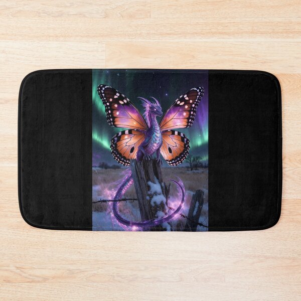Item preview, Prairie Borealis | Aurora Butterfly Dragon Fantasy Art designed and sold by Stubblejumper Artworks.