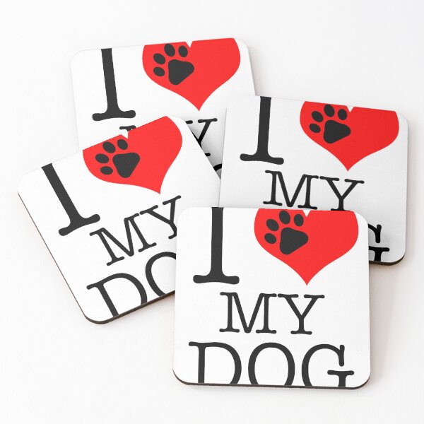 Item preview, I love my dog designed and sold by VividMorphk.