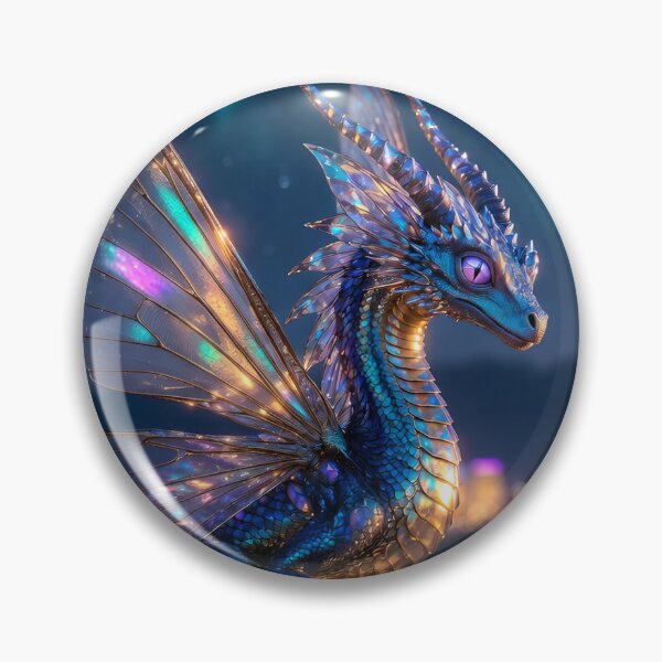 Item preview, Opalwing | Crystal Butterfly Dragon Fantasy Art designed and sold by Stubblejumper Artworks.
