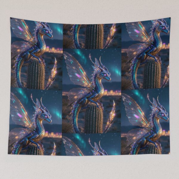 Item preview, Opalwing | Crystal Butterfly Dragon Fantasy Art designed and sold by Stubblejumper Artworks.