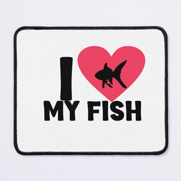 Item preview, I heart my fish designed and sold by HyperHoosier.