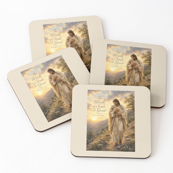 Item preview, The Worth of Souls Is Great – Inspirational Christian Art | Missionary Gift | Faith-Based Greeting Card designed and sold by Novel Works Studio.
