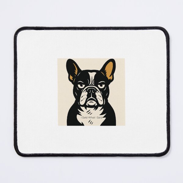 Item preview, Deadpan Frenchie designed and sold by MuttAboutYou.