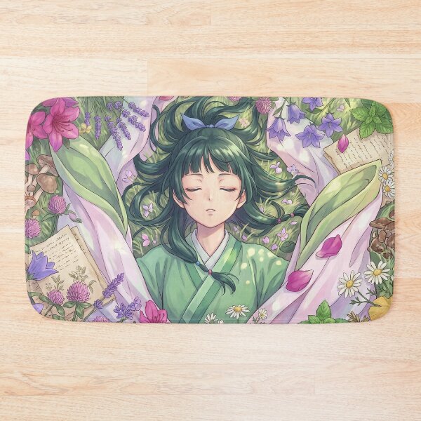 Item preview, Apothecary Girl // Anime Illustration - Botanical Garden Chinese Anime Fantasy Art designed and sold by Astraphyllia.