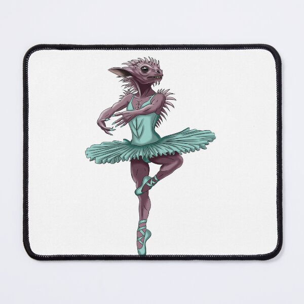 Item preview, chupacabra ballet - ballerina cryptid designed and sold by thecamillest.