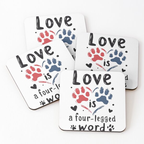 Item preview, Love is a four legged world designed and sold by VividMorphk.