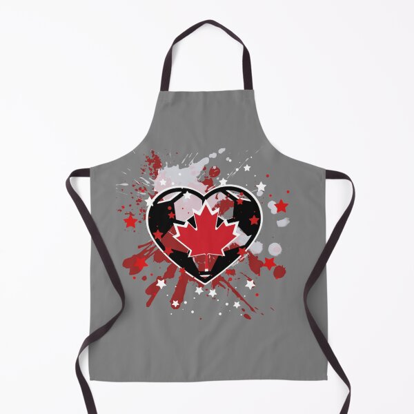 Item preview, Maple leaf soccer Heart designed and sold by artbyomega.