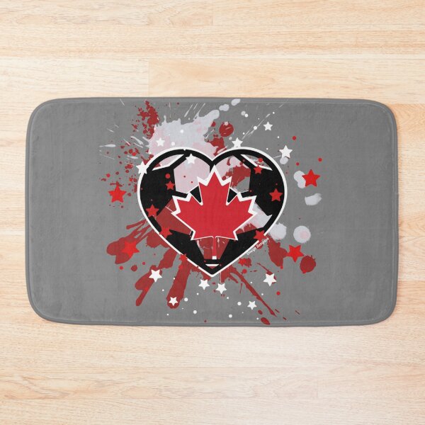 Item preview, Maple leaf soccer Heart designed and sold by artbyomega.