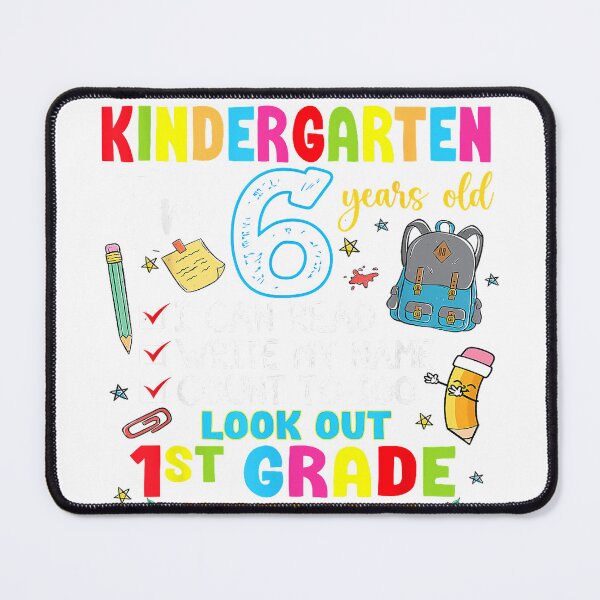 Item preview, My Last Day Of Kindergarten 1st Grade Here I Come Graduation T-Shirt designed and sold by RKdrawings.
