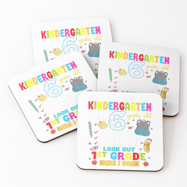 Item preview, My Last Day Of Kindergarten 1st Grade Here I Come Graduation T-Shirt designed and sold by RKdrawings.
