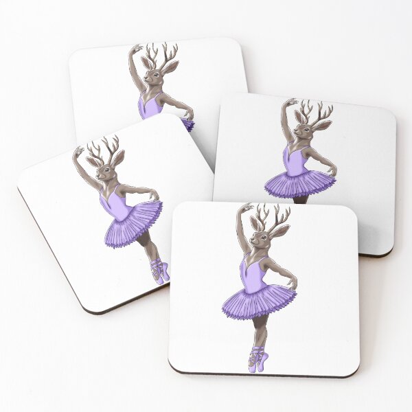 Item preview, jackalope ballet - ballerina cryptid designed and sold by thecamillest.