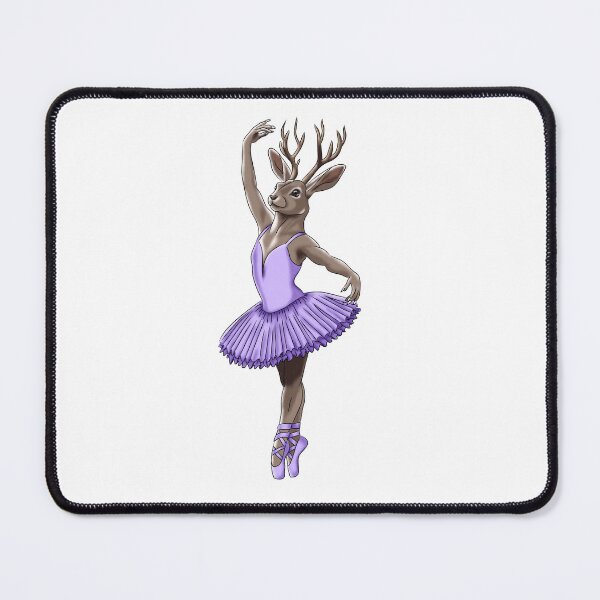 Item preview, jackalope ballet - ballerina cryptid designed and sold by thecamillest.