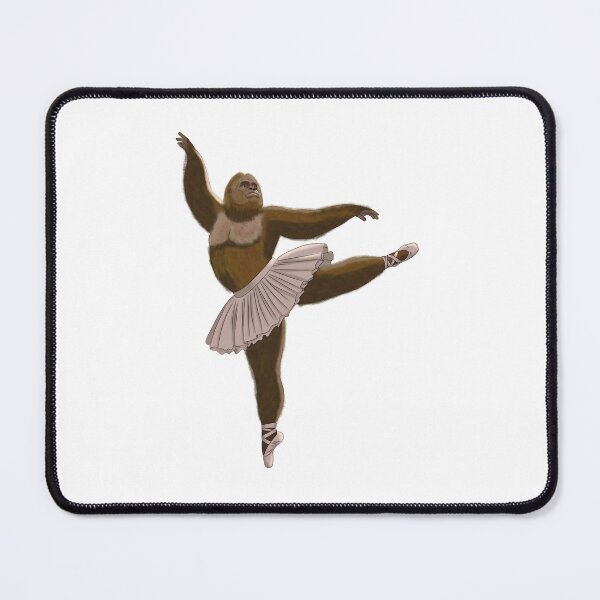 Item preview, bigfoot ballet - ballerina cryptid designed and sold by thecamillest.