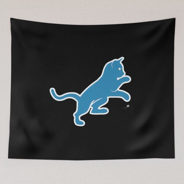 Item preview, Feline Pounce Sports Mascot  designed and sold by Mantedrop.