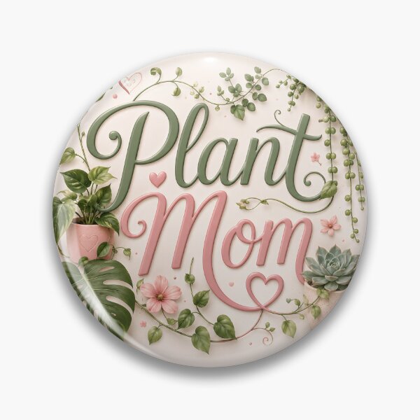 Item preview, Plant Mom | Botanical Houseplant Lover Design designed and sold by Stubblejumper Artworks.