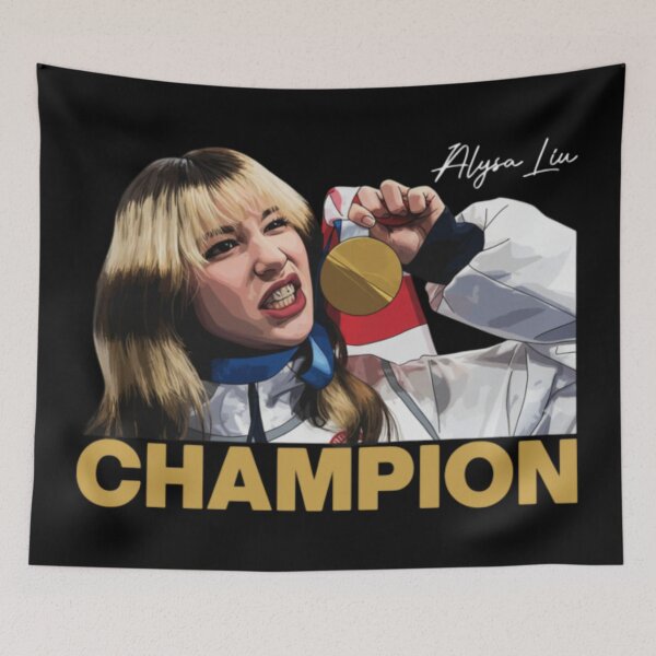 Item preview, Alysa Liu Champion designed and sold by ruliapriyan.