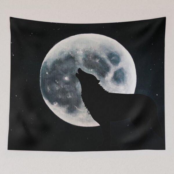 Item preview, Moon Shine wolf designed and sold by KenyCanales.