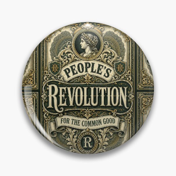 Item preview, People's Revolution for the Common Good Vintage Cigar Label Edition designed and sold by thelivingrp.