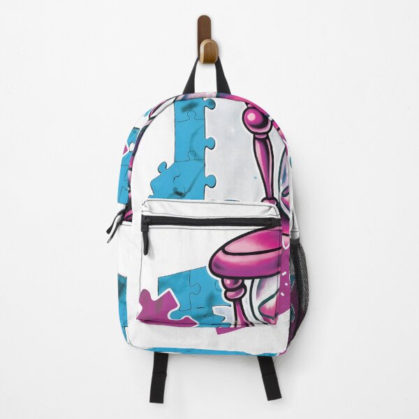 Item preview, Time Puzzle Magenta Blue Graphic designed and sold by Nort-Surcorm.