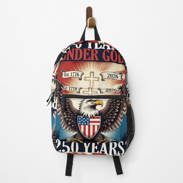 Item preview, 250 Eagle Emblem with Patriotic Banner designed and sold by CreationLens.