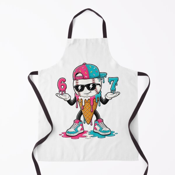 Item preview, Baseball Drip 67 Boys 6 7 Baseball Ice Cream Drip Kids Boys designed and sold by FoulPoint.