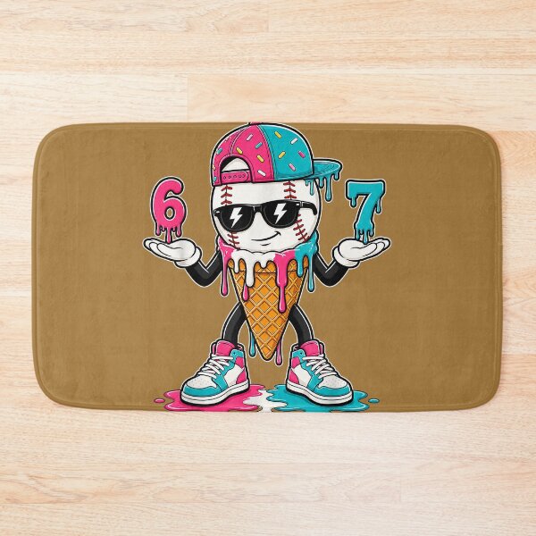 Item preview, Baseball Drip 67 Boys 6 7 Baseball Ice Cream Drip Kids Boys designed and sold by FoulPoint.