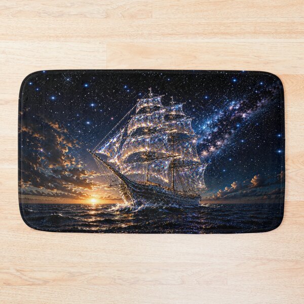 Item preview, Celestial Crystal Ship designed and sold by MagicPixelFrame.