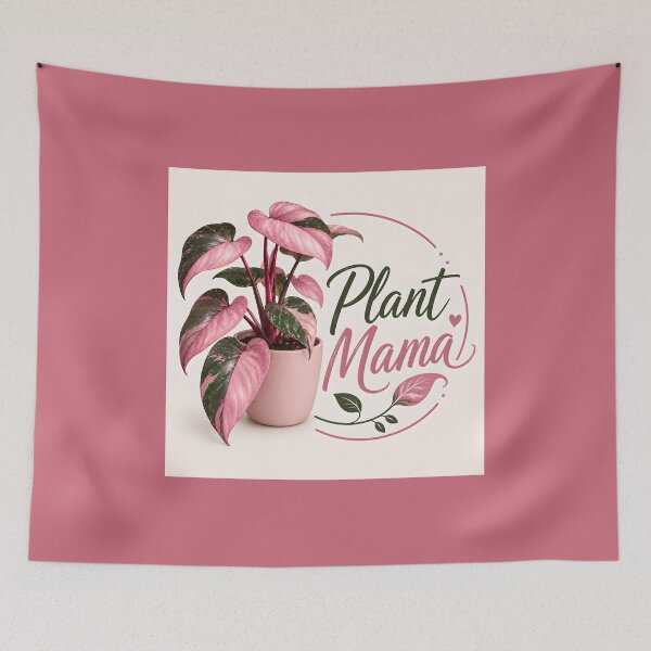 Item preview, Plant Mama | Pink Princess Philodendron Lover Design designed and sold by Stubblejumper Artworks.