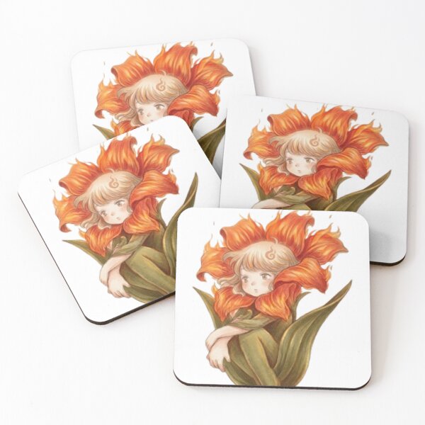 Item preview, Cute Fire Flower Fairy Aesthetic designed and sold by Pure Art .