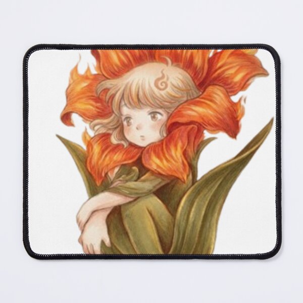 Item preview, Cute Fire Flower Fairy Aesthetic designed and sold by Pure Art .