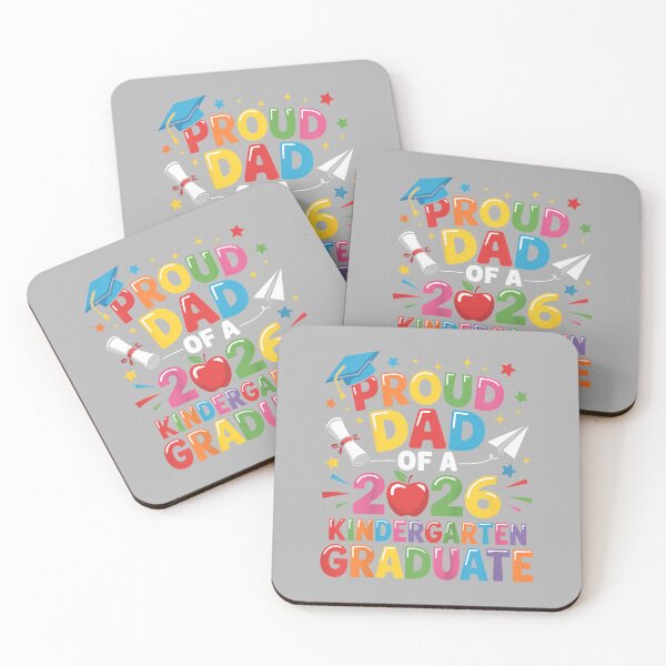 Item preview, Graduation Proud Dad of 2026 Kindergarten Graduate designed and sold by ArleneRowe.